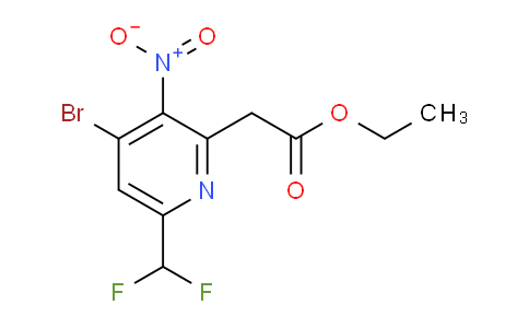 AM120624 | 1806997-41-0 | Ethyl 4-bromo-6-(difluoromethyl)-3-nitropyridine-2-acetate