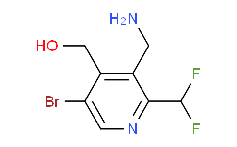 AM120625 | 1805941-56-3 | 3-(Aminomethyl)-5-bromo-2-(difluoromethyl)pyridine-4-methanol