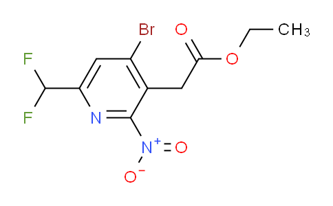 AM120626 | 1805341-84-7 | Ethyl 4-bromo-6-(difluoromethyl)-2-nitropyridine-3-acetate