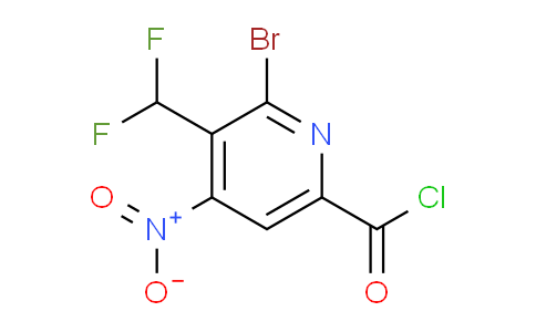 AM120637 | 1804981-93-8 | 2-Bromo-3-(difluoromethyl)-4-nitropyridine-6-carbonyl chloride