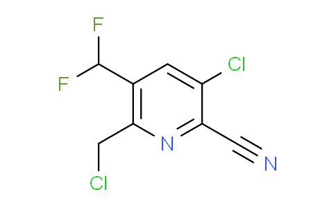 AM120640 | 1805360-99-9 | 3-Chloro-6-(chloromethyl)-2-cyano-5-(difluoromethyl)pyridine