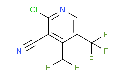 AM120642 | 1805387-84-1 | 2-Chloro-3-cyano-4-(difluoromethyl)-5-(trifluoromethyl)pyridine