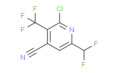 AM120651 | 1805972-84-2 | 2-Chloro-4-cyano-6-(difluoromethyl)-3-(trifluoromethyl)pyridine