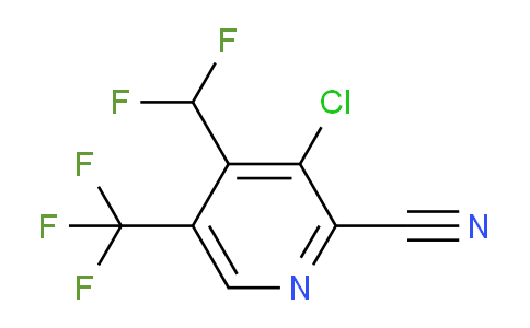 AM120667 | 1805972-92-2 | 3-Chloro-2-cyano-4-(difluoromethyl)-5-(trifluoromethyl)pyridine