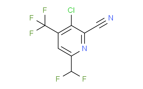 AM120670 | 1805394-29-9 | 3-Chloro-2-cyano-6-(difluoromethyl)-4-(trifluoromethyl)pyridine