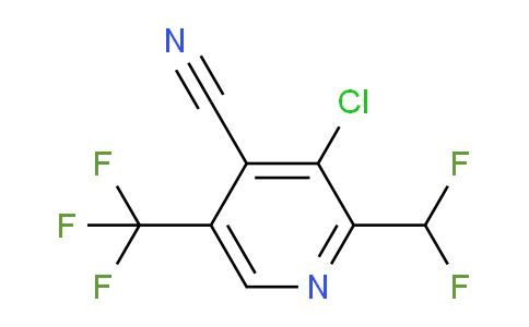 AM120672 | 1805972-94-4 | 3-Chloro-4-cyano-2-(difluoromethyl)-5-(trifluoromethyl)pyridine