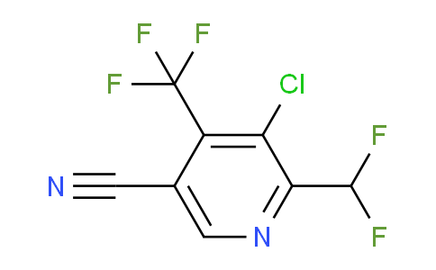 AM120676 | 1807025-57-5 | 3-Chloro-5-cyano-2-(difluoromethyl)-4-(trifluoromethyl)pyridine
