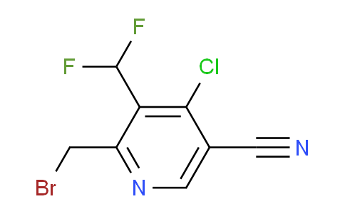 AM120678 | 1806968-00-2 | 2-(Bromomethyl)-4-chloro-5-cyano-3-(difluoromethyl)pyridine