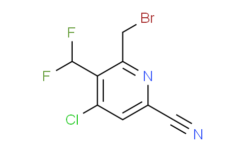 AM120680 | 1805360-89-7 | 2-(Bromomethyl)-4-chloro-6-cyano-3-(difluoromethyl)pyridine