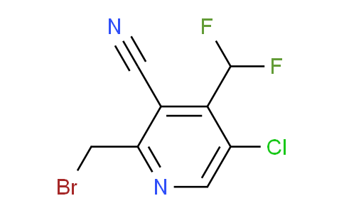 AM120681 | 1806867-81-1 | 2-(Bromomethyl)-5-chloro-3-cyano-4-(difluoromethyl)pyridine