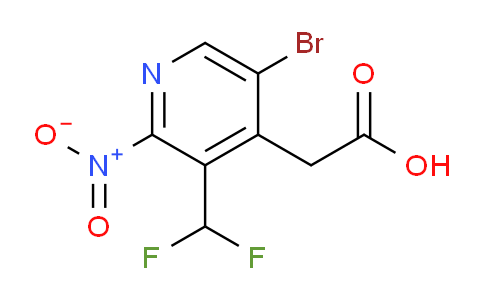AM120689 | 1805341-58-5 | 5-Bromo-3-(difluoromethyl)-2-nitropyridine-4-acetic acid