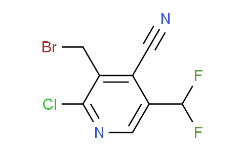 AM120690 | 1806929-54-3 | 3-(Bromomethyl)-2-chloro-4-cyano-5-(difluoromethyl)pyridine