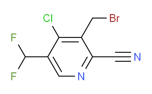AM120694 | 1805387-03-4 | 3-(Bromomethyl)-4-chloro-2-cyano-5-(difluoromethyl)pyridine