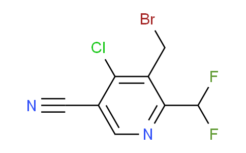 AM120696 | 1806868-01-8 | 3-(Bromomethyl)-4-chloro-5-cyano-2-(difluoromethyl)pyridine
