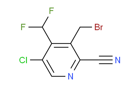 AM120703 | 1805972-14-8 | 3-(Bromomethyl)-5-chloro-2-cyano-4-(difluoromethyl)pyridine