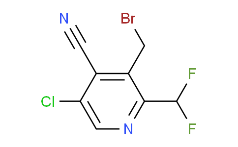 AM120704 | 1807024-36-7 | 3-(Bromomethyl)-5-chloro-4-cyano-2-(difluoromethyl)pyridine