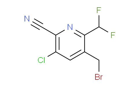 AM120706 | 1806968-07-9 | 3-(Bromomethyl)-5-chloro-6-cyano-2-(difluoromethyl)pyridine