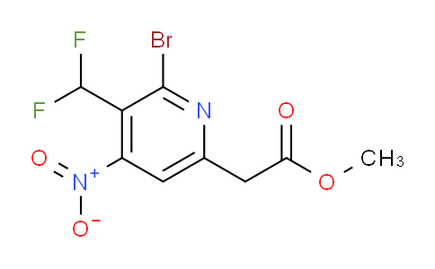 AM120707 | 1805449-99-3 | Methyl 2-bromo-3-(difluoromethyl)-4-nitropyridine-6-acetate