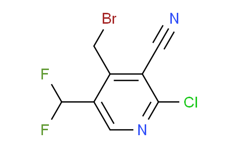 AM120709 | 1805972-16-0 | 4-(Bromomethyl)-2-chloro-3-cyano-5-(difluoromethyl)pyridine