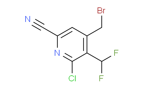 AM120710 | 1806968-08-0 | 4-(Bromomethyl)-2-chloro-6-cyano-3-(difluoromethyl)pyridine