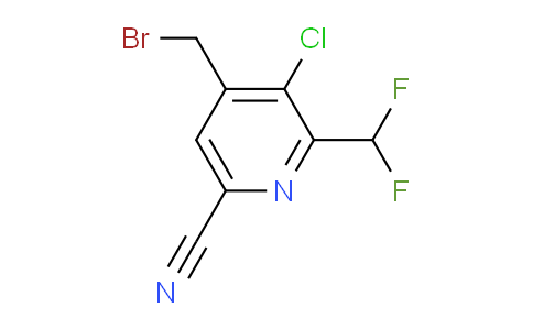 AM120720 | 1806868-28-9 | 4-(Bromomethyl)-3-chloro-6-cyano-2-(difluoromethyl)pyridine