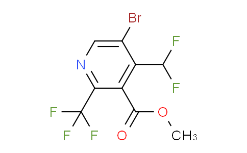 AM120726 | 1806920-46-6 | Methyl 5-bromo-4-(difluoromethyl)-2-(trifluoromethyl)pyridine-3-carboxylate