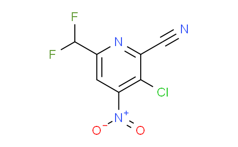AM120727 | 1805360-72-8 | 3-Chloro-2-cyano-6-(difluoromethyl)-4-nitropyridine