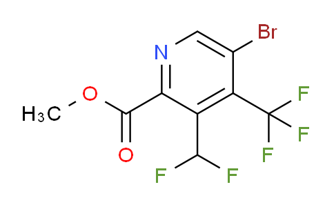 AM120731 | 1805959-87-8 | Methyl 5-bromo-3-(difluoromethyl)-4-(trifluoromethyl)pyridine-2-carboxylate