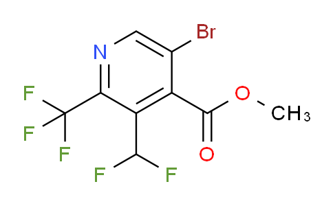 AM120732 | 1807007-13-1 | Methyl 5-bromo-3-(difluoromethyl)-2-(trifluoromethyl)pyridine-4-carboxylate