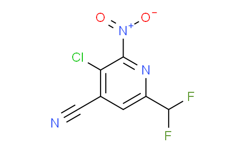 AM120733 | 1806915-96-7 | 3-Chloro-4-cyano-6-(difluoromethyl)-2-nitropyridine