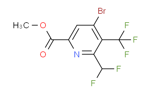 AM120734 | 1804672-01-2 | Methyl 4-bromo-2-(difluoromethyl)-3-(trifluoromethyl)pyridine-6-carboxylate