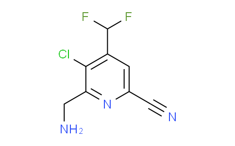 AM120748 | 1805259-92-0 | 2-(Aminomethyl)-3-chloro-6-cyano-4-(difluoromethyl)pyridine