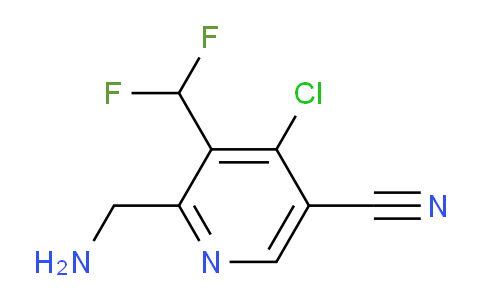 AM120754 | 1805259-99-7 | 2-(Aminomethyl)-4-chloro-5-cyano-3-(difluoromethyl)pyridine