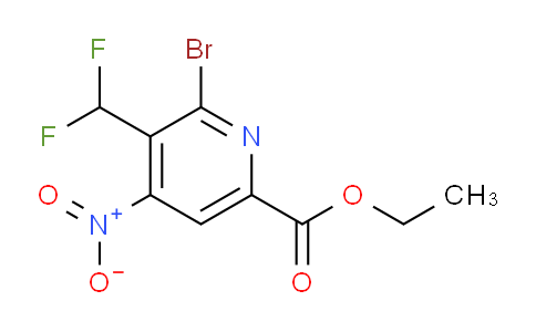 AM120758 | 1806859-68-6 | Ethyl 2-bromo-3-(difluoromethyl)-4-nitropyridine-6-carboxylate