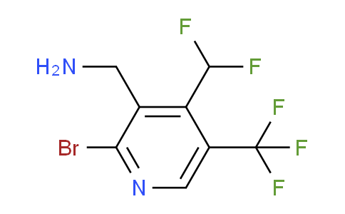 AM120771 | 1805450-34-3 | 3-(Aminomethyl)-2-bromo-4-(difluoromethyl)-5-(trifluoromethyl)pyridine