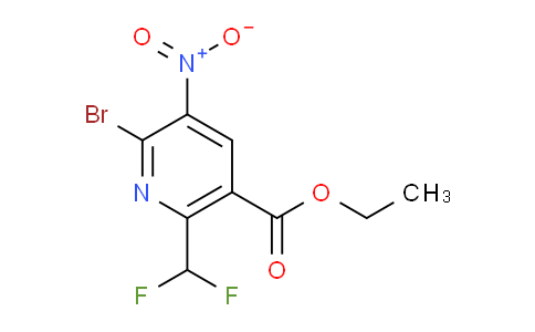 AM120772 | 1806916-42-6 | Ethyl 2-bromo-6-(difluoromethyl)-3-nitropyridine-5-carboxylate