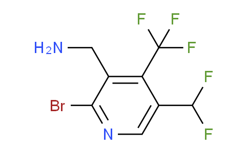 AM120773 | 1805037-47-1 | 3-(Aminomethyl)-2-bromo-5-(difluoromethyl)-4-(trifluoromethyl)pyridine