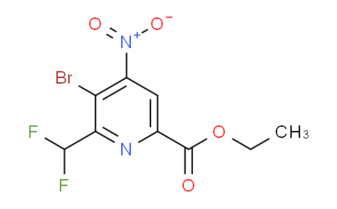 AM120776 | 1806859-95-9 | Ethyl 3-bromo-2-(difluoromethyl)-4-nitropyridine-6-carboxylate
