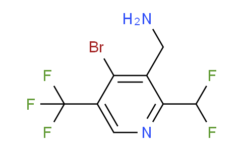 AM120778 | 1805948-69-9 | 3-(Aminomethyl)-4-bromo-2-(difluoromethyl)-5-(trifluoromethyl)pyridine