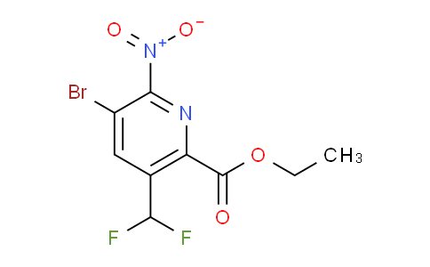 AM120789 | 1805250-00-3 | Ethyl 3-bromo-5-(difluoromethyl)-2-nitropyridine-6-carboxylate