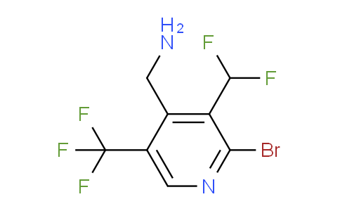 AM120790 | 1805940-46-8 | 4-(Aminomethyl)-2-bromo-3-(difluoromethyl)-5-(trifluoromethyl)pyridine