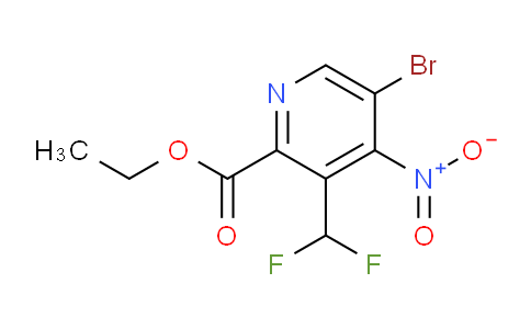 AM120791 | 1805166-97-5 | Ethyl 5-bromo-3-(difluoromethyl)-4-nitropyridine-2-carboxylate