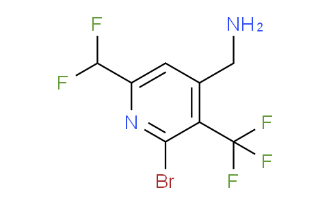 AM120794 | 1806971-87-8 | 4-(Aminomethyl)-2-bromo-6-(difluoromethyl)-3-(trifluoromethyl)pyridine