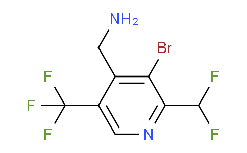 AM120796 | 1805253-17-1 | 4-(Aminomethyl)-3-bromo-2-(difluoromethyl)-5-(trifluoromethyl)pyridine
