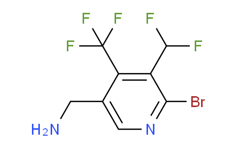 AM120801 | 1805253-30-8 | 5-(Aminomethyl)-2-bromo-3-(difluoromethyl)-4-(trifluoromethyl)pyridine