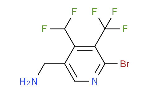 AM120803 | 1805450-72-9 | 5-(Aminomethyl)-2-bromo-4-(difluoromethyl)-3-(trifluoromethyl)pyridine