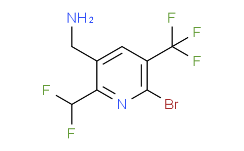 AM120804 | 1805253-44-4 | 3-(Aminomethyl)-6-bromo-2-(difluoromethyl)-5-(trifluoromethyl)pyridine
