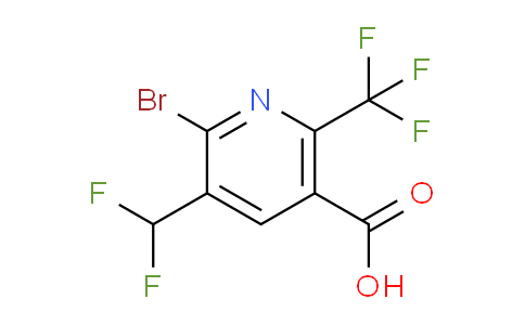 AM120809 | 1806920-34-2 | 2-Bromo-3-(difluoromethyl)-6-(trifluoromethyl)pyridine-5-carboxylic acid