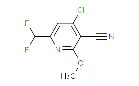 AM120812 | 1806927-79-6 | 4-Chloro-3-cyano-6-(difluoromethyl)-2-methoxypyridine