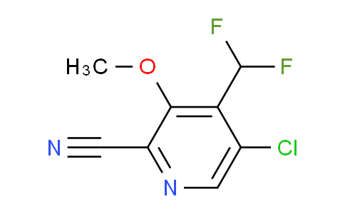 AM120814 | 1806927-98-9 | 5-Chloro-2-cyano-4-(difluoromethyl)-3-methoxypyridine